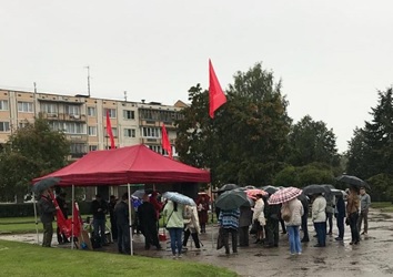 В Псковской области прошел третий этап народного  протеста