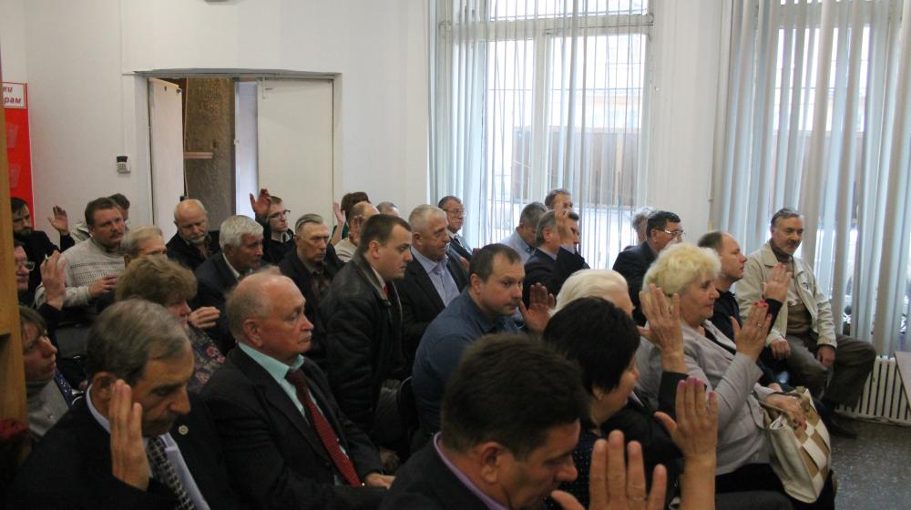Состоялся Пленум Комитета и КРК Псковского областного отделения КПРФ