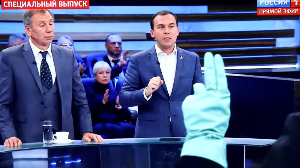 Юрий Афонин – либералу Леониду Гозману в эфире «России-1»: «Вы уже двадцать лет воюете со своей страной и народом»