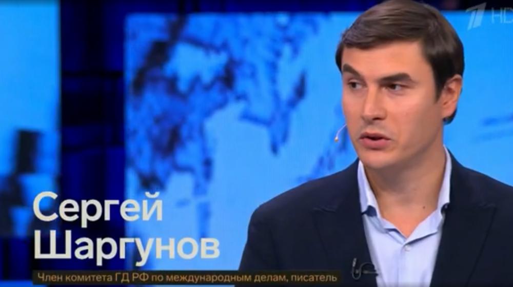 Сергей Шаргунов в эфире Первого канала: "Мы должны ясно и прямо отстаивать свою правду"
