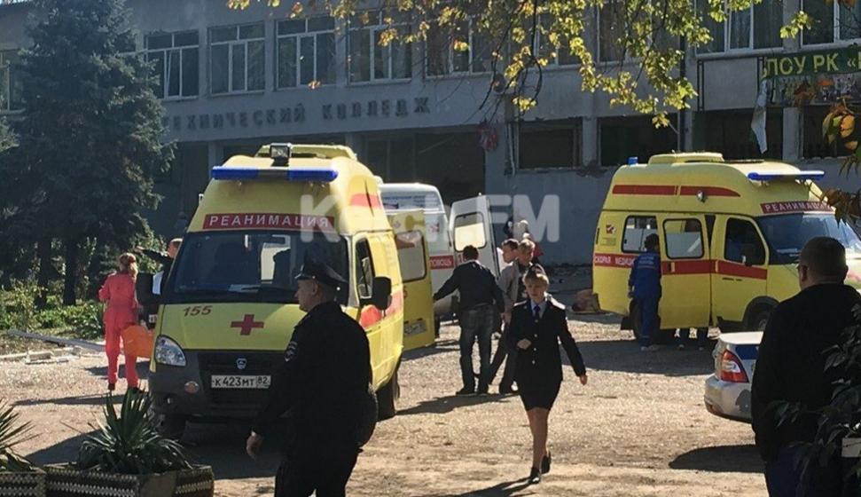 НАК сообщил о подрыве взрывного устройства в колледже в Керчи