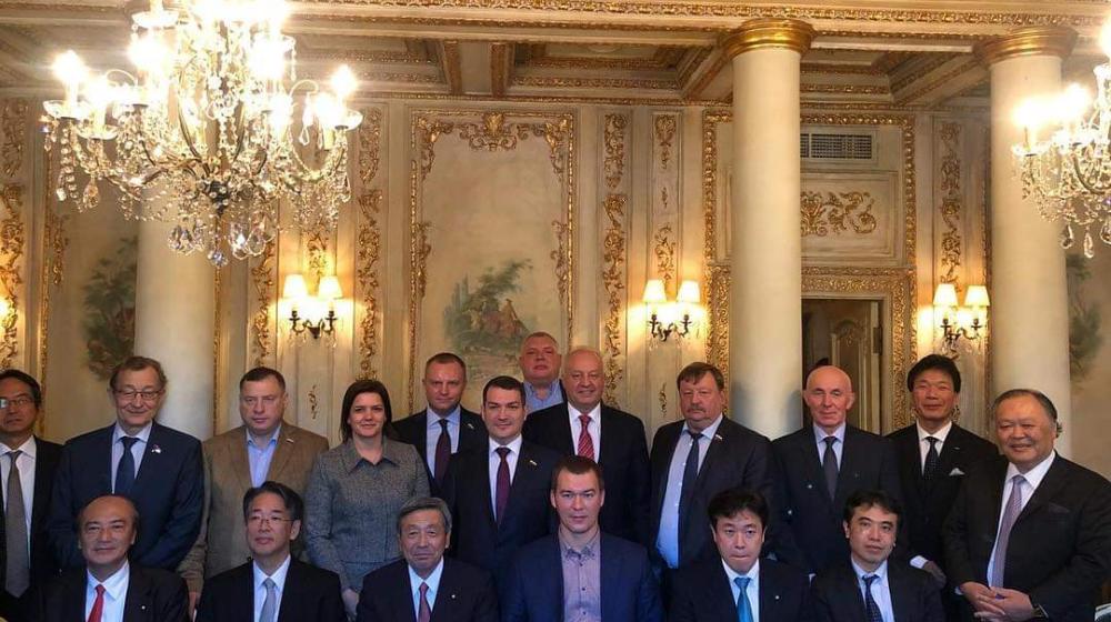 Владимир Поздняков принял участие во встрече с японскими парламентариями