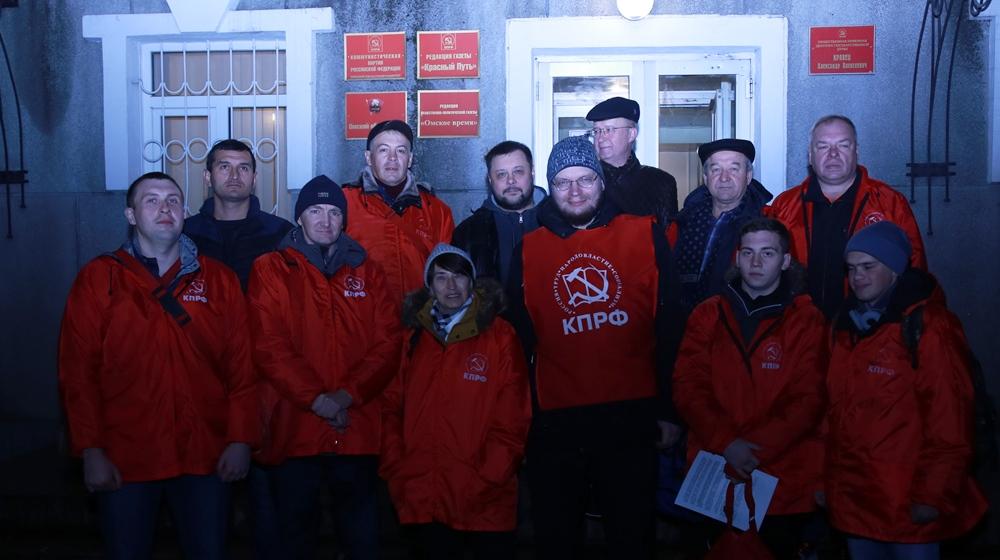 Омские агитаторы отправились в Хакасию