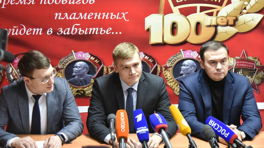 Юрий Афонин и Валентин Коновалов провели в Абакане пресс-конференцию по предварительным итогам голосования на выборах главы Хакасии