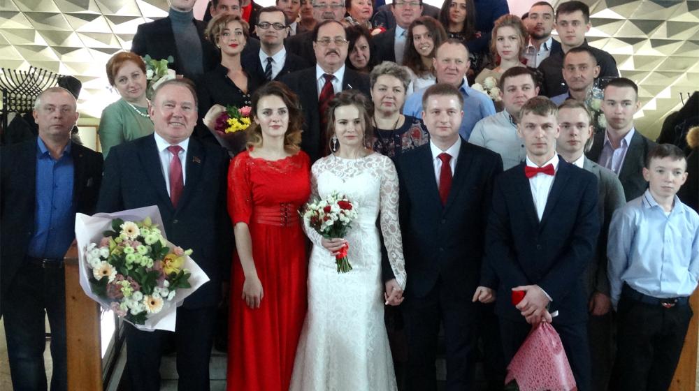 Комсомольская свадьба в Курской области