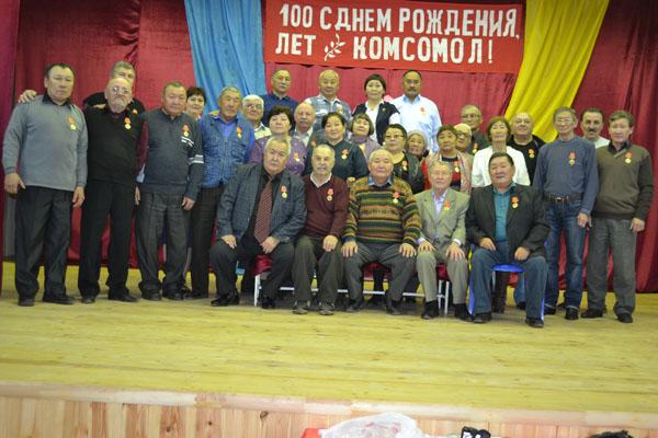 В Республике Калмыкия продолжаются праздничные мероприятия, посвященные 100-летию Ленинского Комсомола