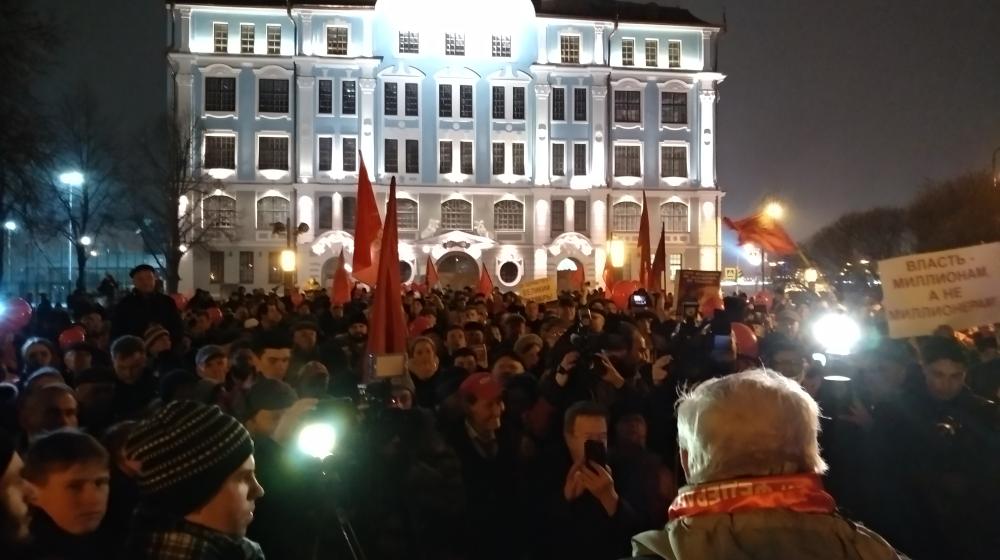 Денис Парфенов о запрете демонстрации КПРФ в Санкт-Петербурге 