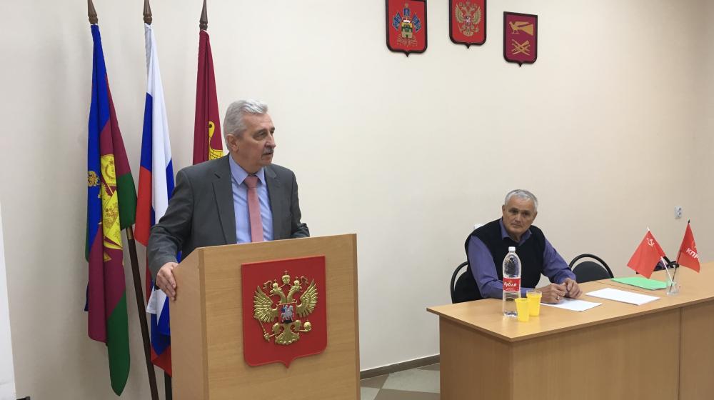Краснодарский край. Состоялась поездка Н.И. Осадчего в Кореновск