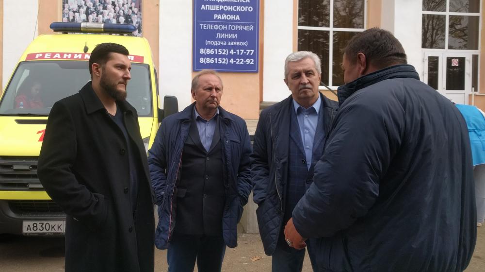 Кубань. Николай Осадчий в пострадавшем от наводнения Апшеронском районе