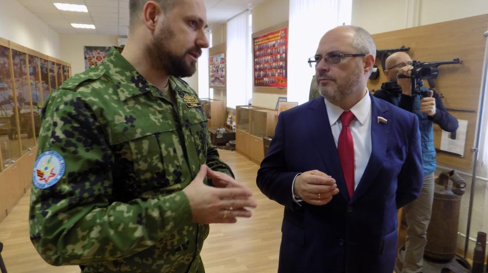 Воронежская область. Сергей Гаврилов высоко оценил работу нововоронежского поискового отряда Пересвет