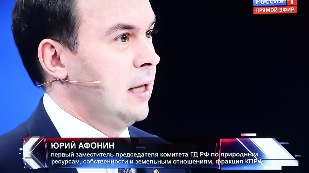 Юрий Афонин в программе «60 минут» поставил на место либерала, предлагавшего «закрыть» пол-России