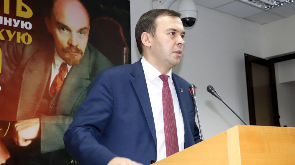 Юрий Афонин выступил на отчетно-выборной конференции в Санкт-Петербурге