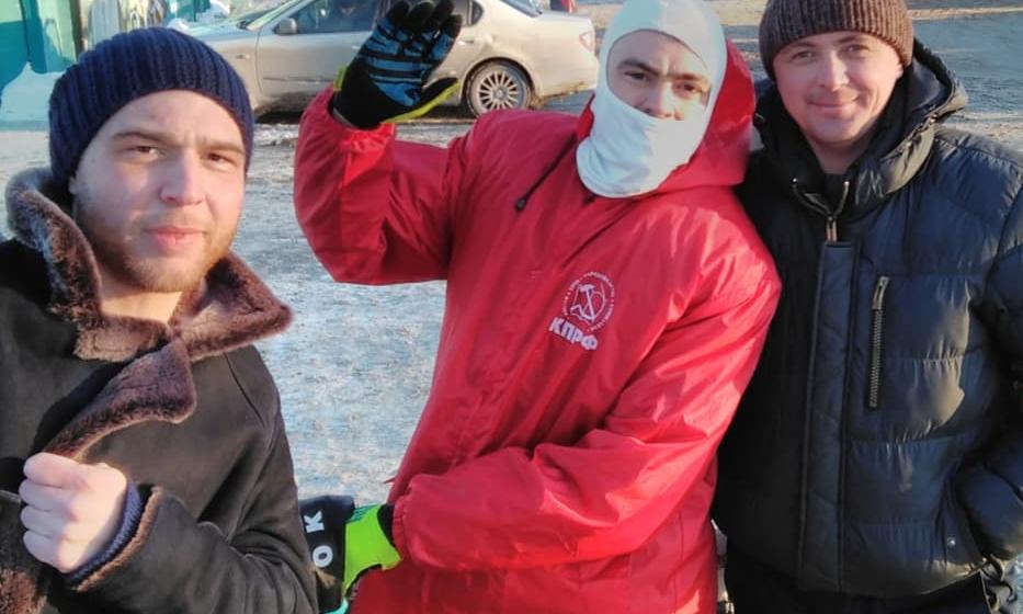 Комсомольцы Тюмени приняли участие в мотокроссе
