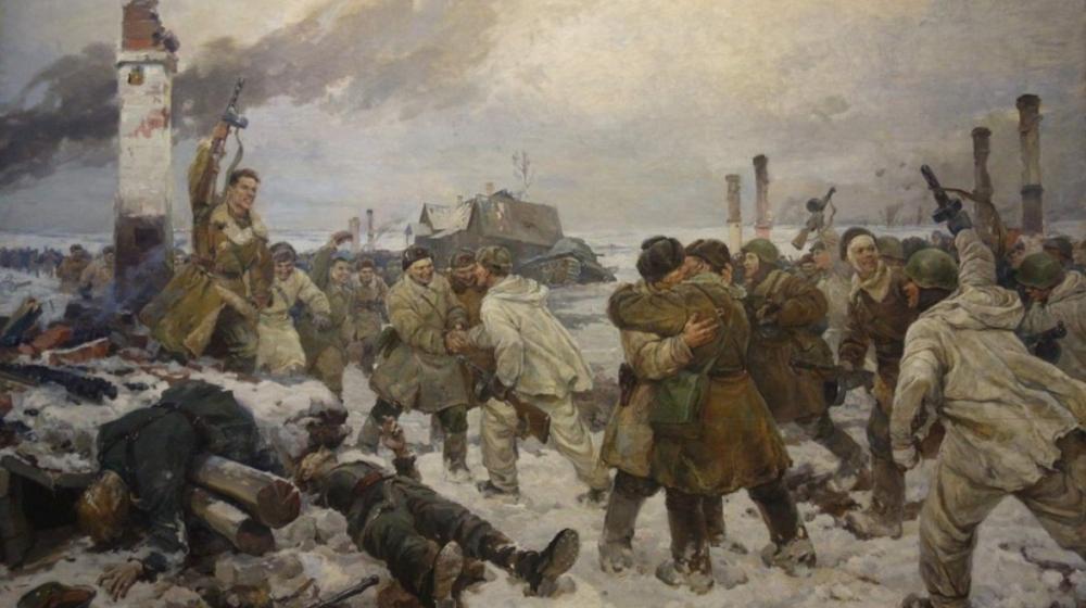 Поздравление Г.А. Зюганова с 75-летием снятия блокады Ленинграда 