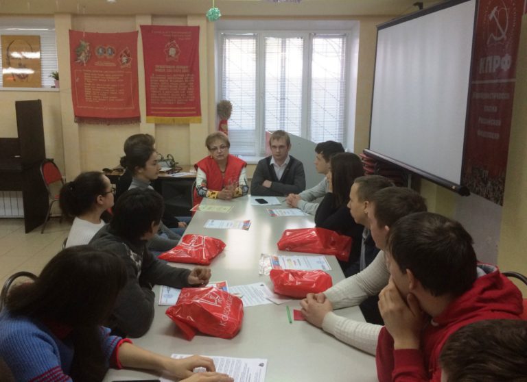 Саратовская область. Встреча с молодежью