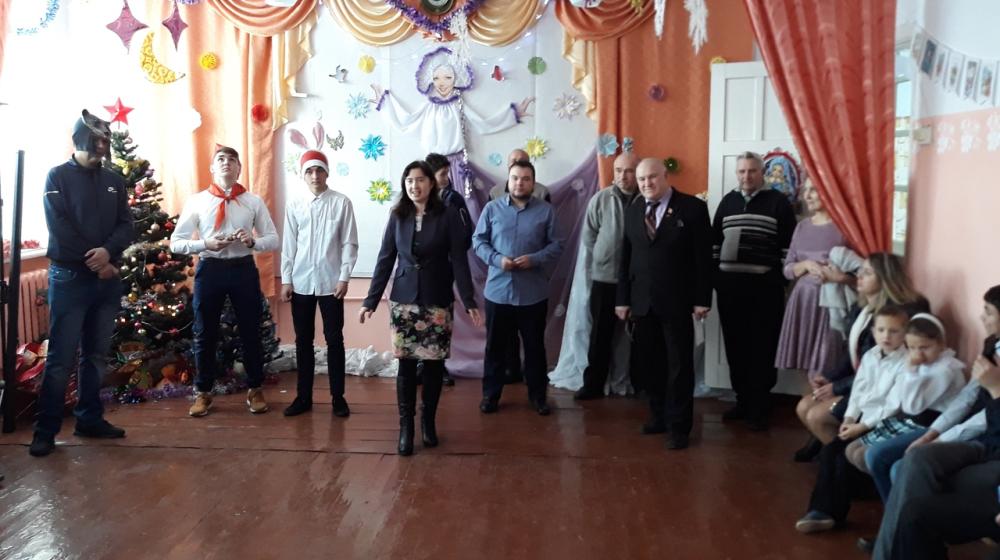 Рязанская область. В  Касимовском  районе прошла  пионерская  елка