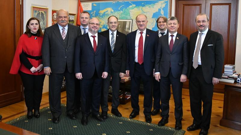 Состоялась встреча лидера КПРФ Г.А. Зюганова с руководством Межпарламентской ассамблеи православия