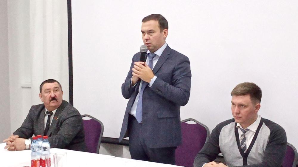Юрий Афонин в Астрахани: «Мы должны быть сильными, мы должны побеждать!»