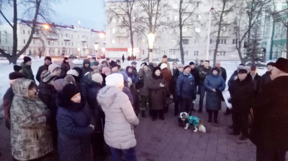 Жители Тамбова выступили в защиту территории монумента «Вечный огонь»