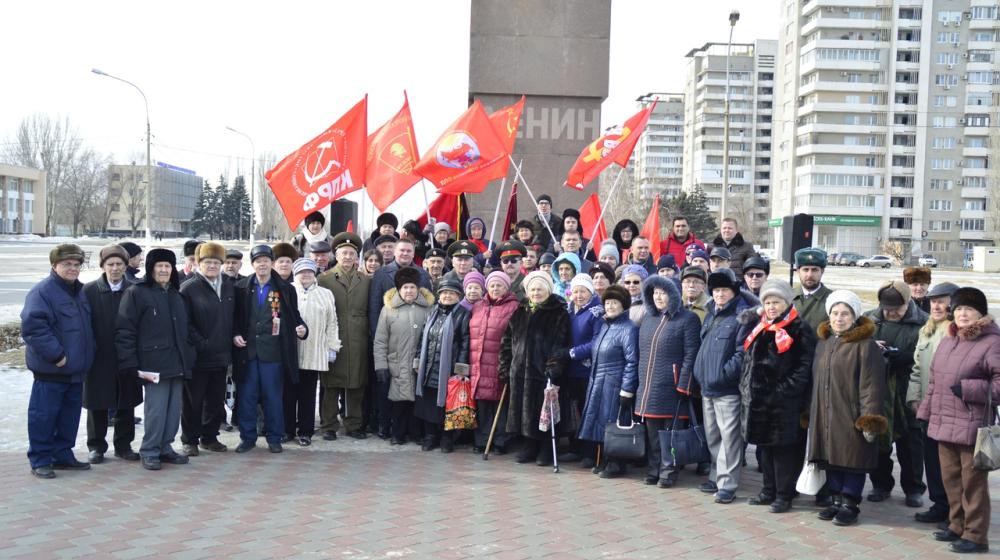 Волгоградская область. В Волжском отметили 101-лтие со дня создания Красной Армии