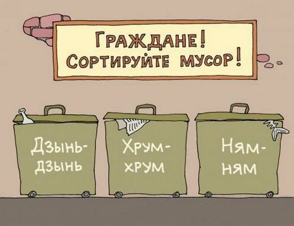 "Что ни делает дурак, все он делает не так...". Н.А. Останина об идее о раздельном мусоре