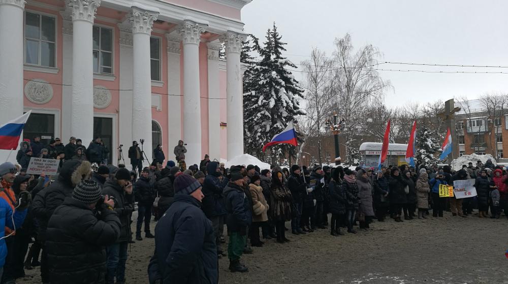 Митинг за возврат общественного транспорта в Самаре собрал более 1000 участников
