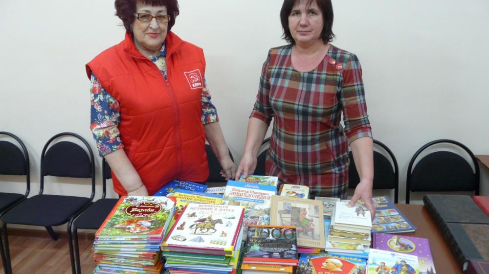 Рязанские коммунисты подвели итоги акции «Подари книгу детям»