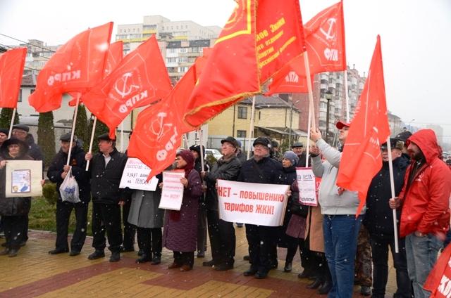 Ставрополье протестует в защиту интересов трудящихся