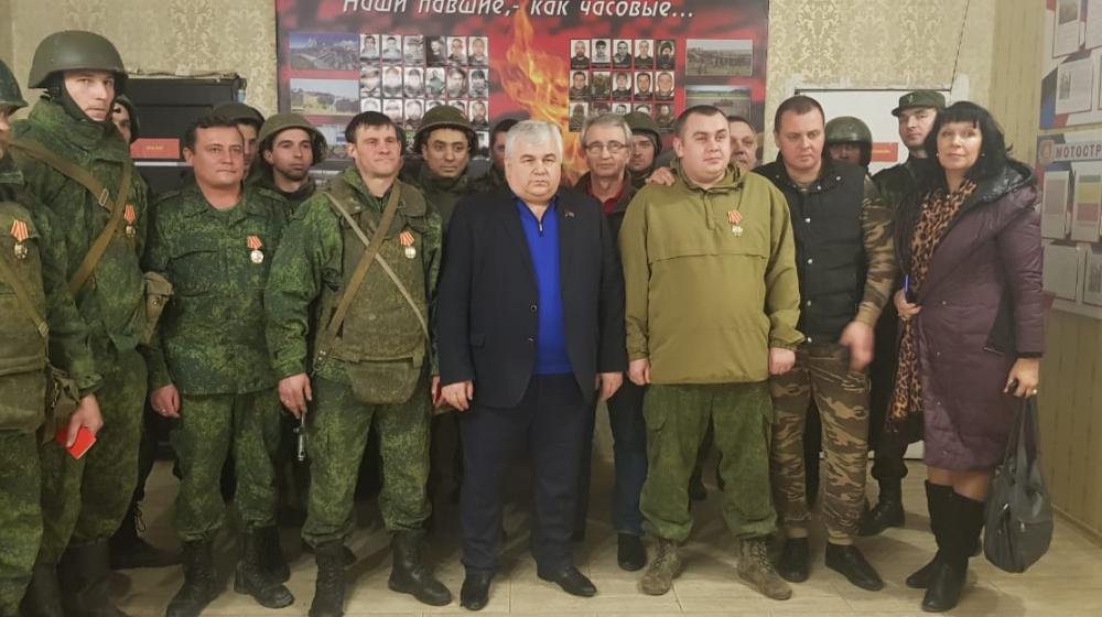 Казбек Тайсаев прибыл с рабочим визитом на Донбасс