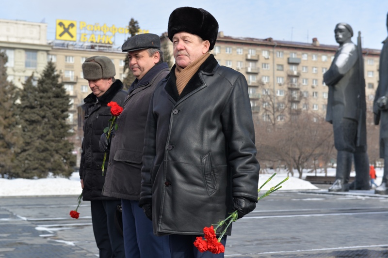 Новосибирские коммунисты почтили память Иосифа Сталина