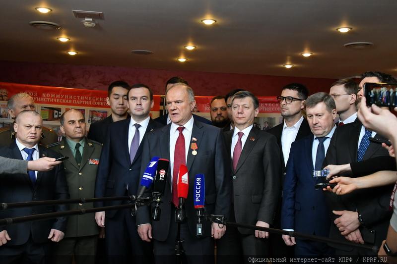 Г.А. Зюганов: Без защиты прав трудящихся страна не может быть единой!