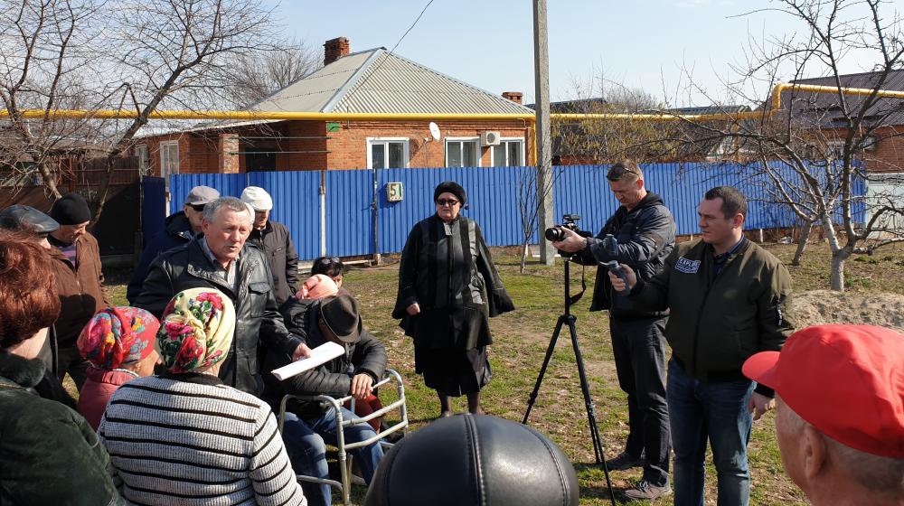 Краснодарский край. В Усть-Лабинском районе селяне воспротивились желанию местной администрации переименовать их родной хутор