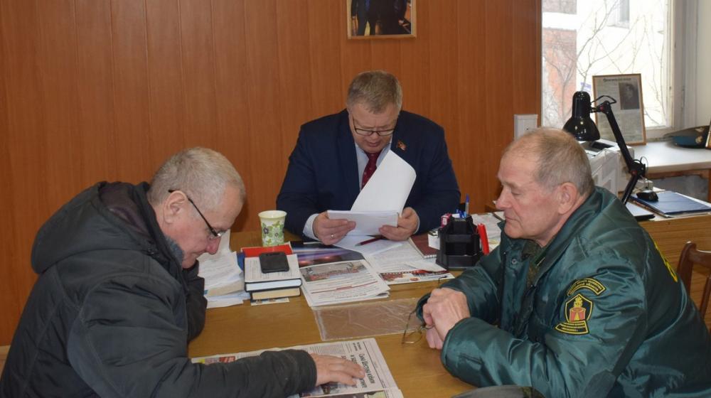 Московская область. Депутат-коммунист Александр Наумов посетил с рабочим визитом Серпухов