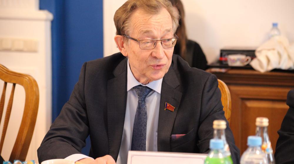 Владимир Поздняков принял участие во встрече с епископом Орехово-Зуевским Пантелеимоном