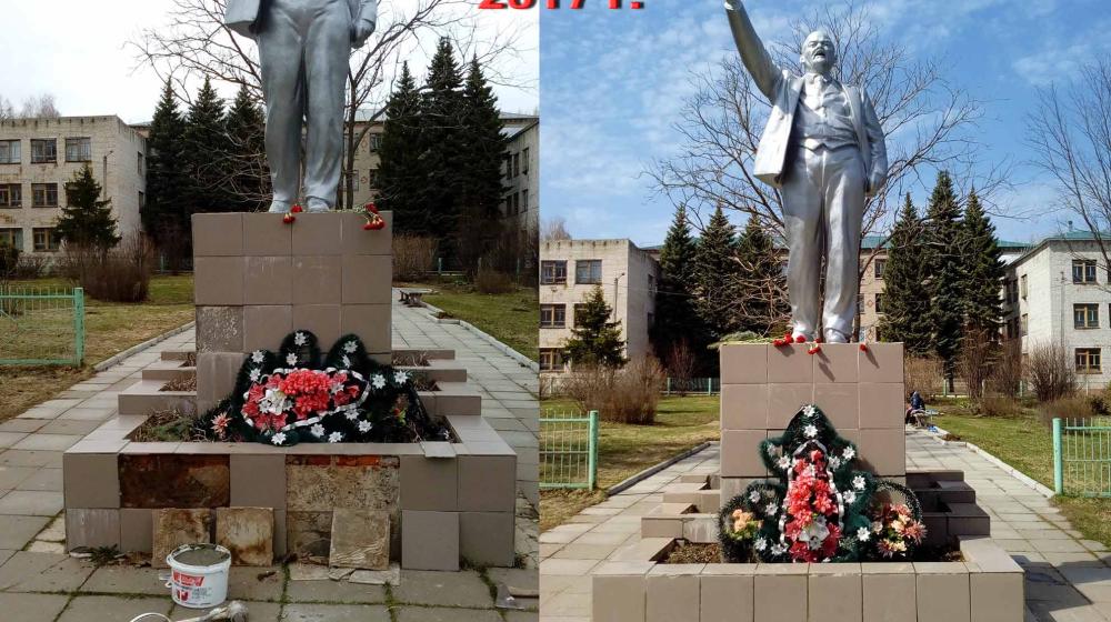 В Мариинском Посаде в Чувашии продолжается шефство над памятниками