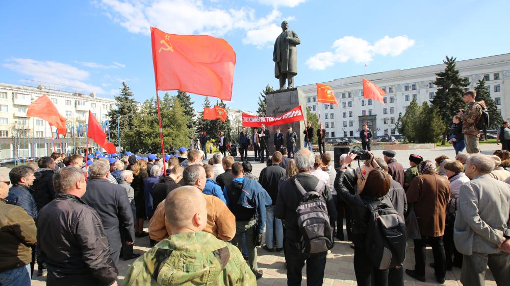 Коммунисты ЛНР отметили 149-ю годовщину со дня рождения В.И. Ленина