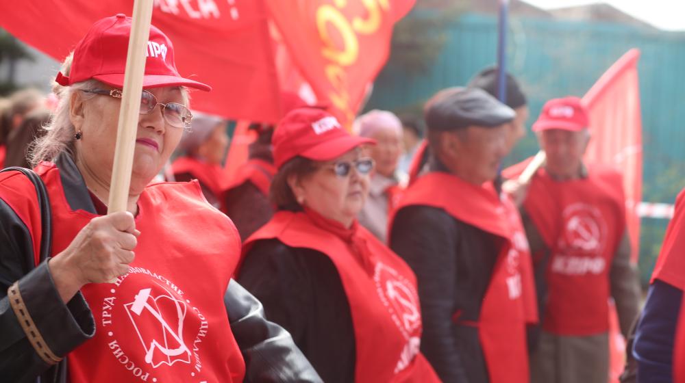 Тува встретила Первомай