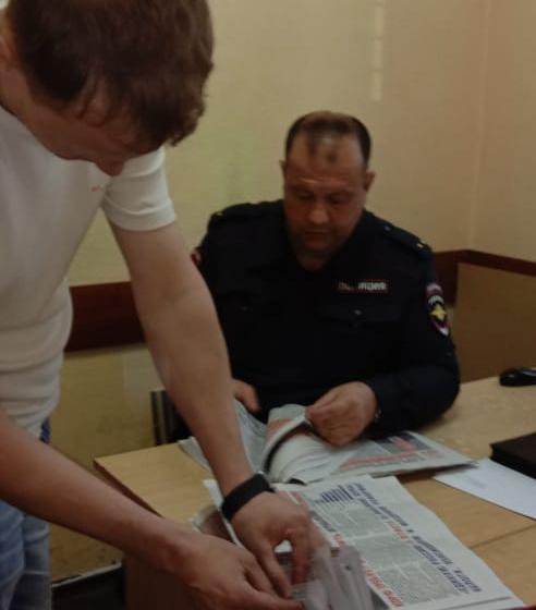 В Туле третий день подряд полиция задерживает распространителей газеты обкома КПРФ «Тульская правда»