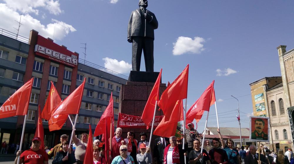 Калининградская область, Советск. На границе НАТО отпраздновали Первомай