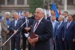 Николай Харитонов принял участие в торжественной церемонии спуска на воду одного из самых больших и самых мощных атомоходов в мире – атомохода «Урал»