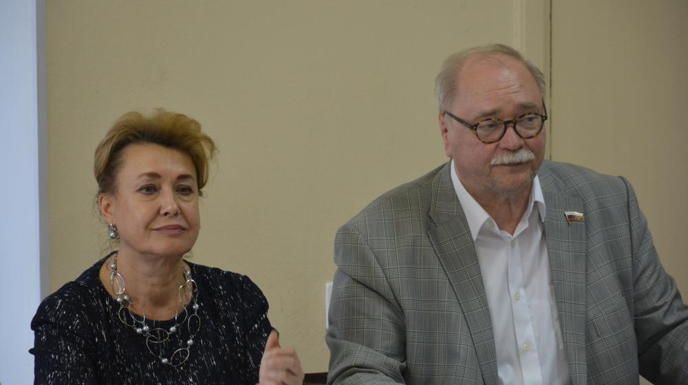 Санкт-Петербург. Владимир Бортко встретился с жителями Выборгского района
