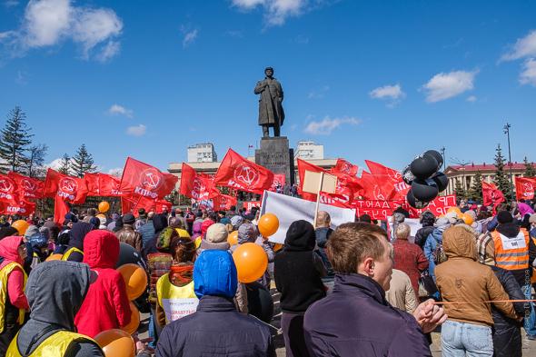 Первомай-2019 года Красноярске