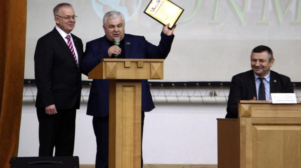 К.К. Тайсаев: Ректору НАМНУ Г.А. Игнатенко присвоено звание «Герой Труда Донецкой Народной Республики»