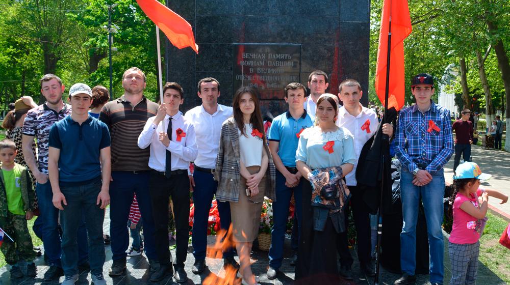 Дагестан. В Махачкале  прошел праздничный митинг, посвященный 74-й годовщине Великой Победы