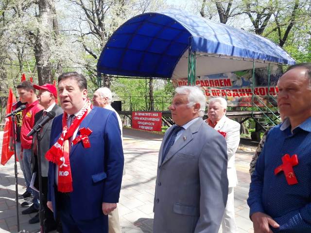 Лидер ставропольских коммунистов Виктор Гончаров: Мы должны противостоять любому проявлению ущемления прав трудящихся!