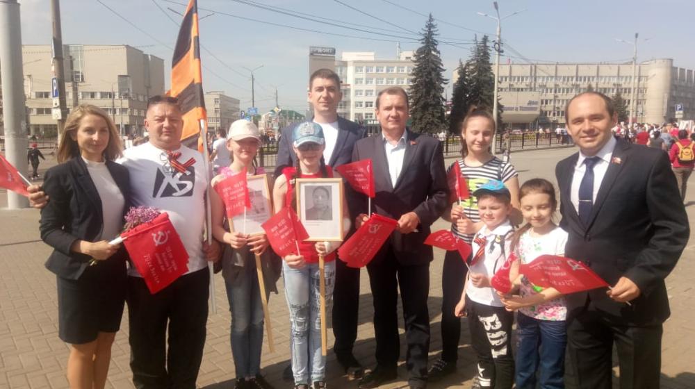 Акция "Знамя Победы" в Туле