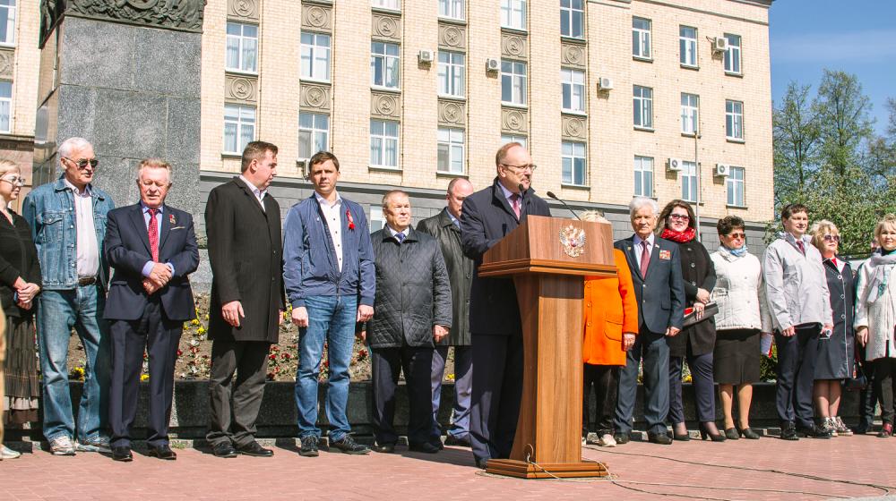 В Орловской области прошли праздничные и протестные мероприятия