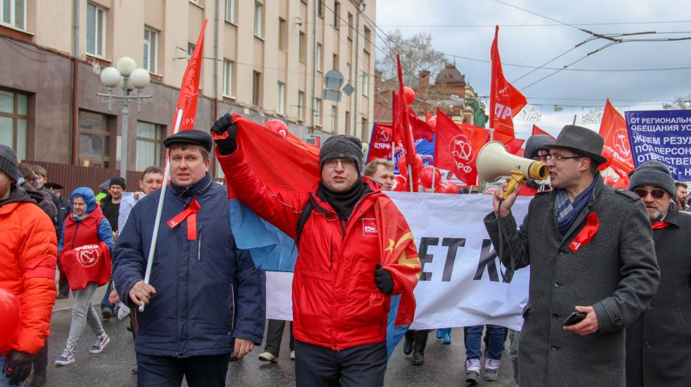 «Красный Первомай» в Томске состоялся, несмотря на задержания участников