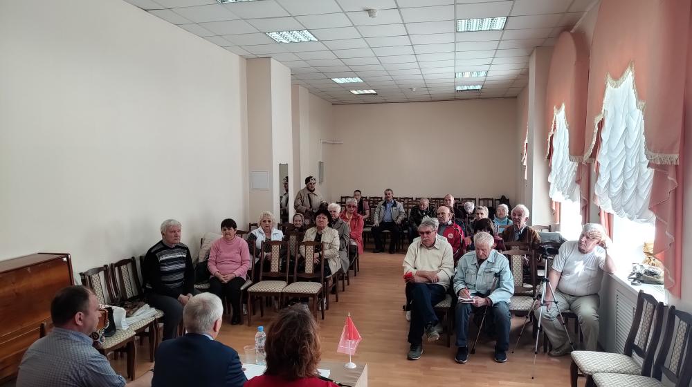 Сергей Пантелеев встретился с жителями города Сланцы