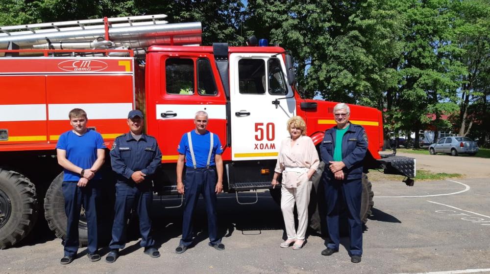 Н.А. Останина провела встречи в городе Холм Новгородской области